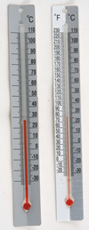 Premiere Metal backed Thermometer